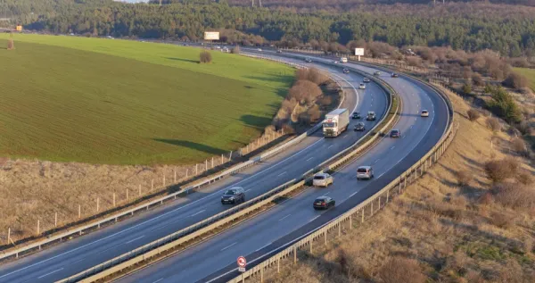 Trakya Otoyolunda Trafik Değişikliği