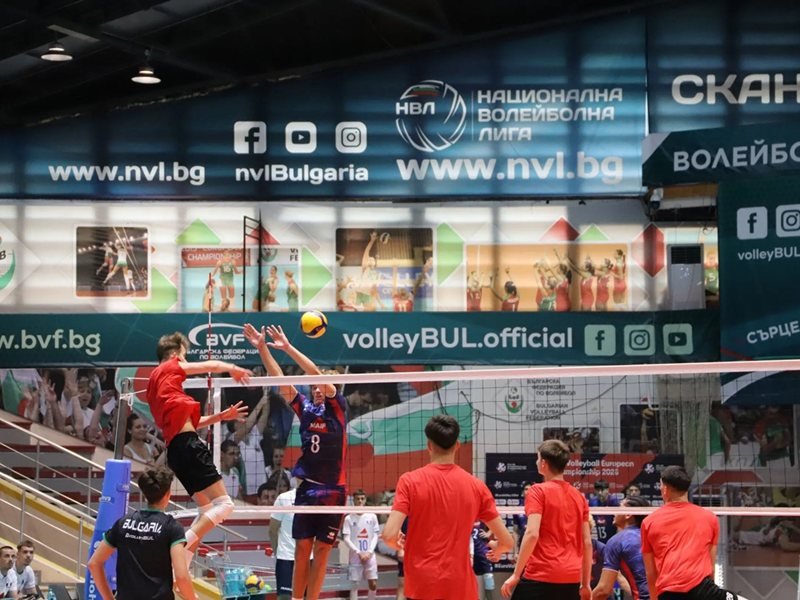 Bulgaristan 20 Yaş Altı Voleybol Milli Takımı Fransa Maçlarını Tamamladı, Hedef Avrupa Elemeleri
