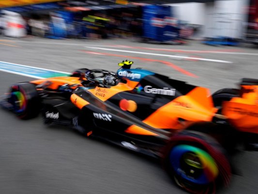 Lando Norris, Hollanda'da 'hayatımın en iyi turu' dediği derecesiyle sıralama turlarını kazandı