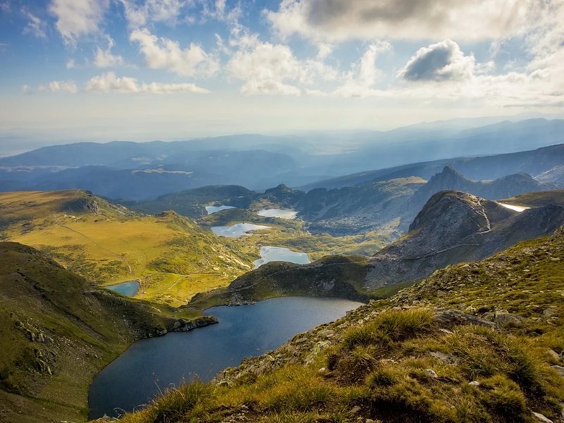 Rilski Gölü'nün Seviyesi Düşüyor