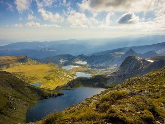 Rilski Gölü'nün Seviyesi Düşüyor