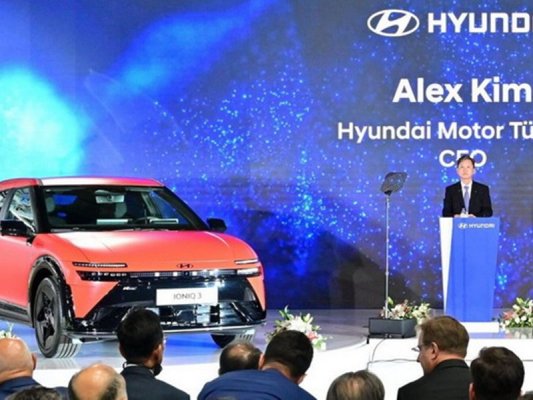 Hyundai, Türkiye'de Elektrikli Ioniq 3 Üretimine Başladı