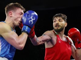 Rami Kiu... Sofya'daki Avrupa boks şampiyonasında Bulgaristan'a ikinci madalyayı getirdi