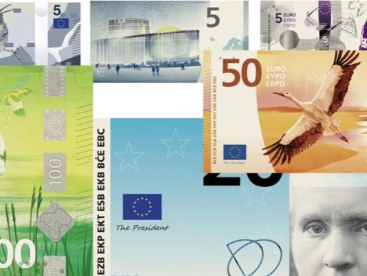 Euro banknotlarının yeni tasarımına oylama için son gün