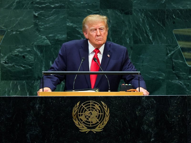 Cehenneme mi göndereyim? Trump BM'de İran'a yükleniyor - Avrupa'ya ulaşabilen füze iddiası