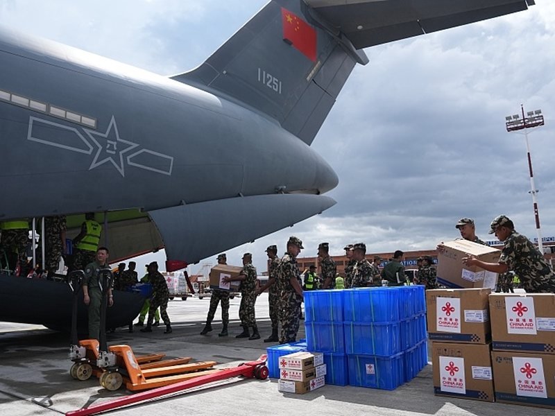 Nepal, Heyelan Sonrası Sağladığı Yardım İçin Çin'e Teşekkür Etti