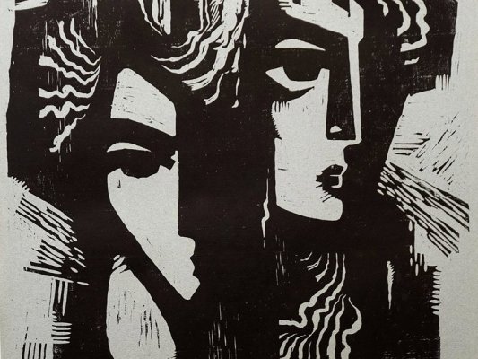 Sessiz grafik sanatçısı ve ressam Milço Petrov, açılan sergiyle anılıyor