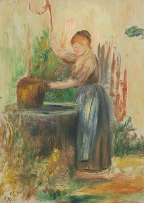 “Момиче при кладенеца” (Jeune fille au puits, 1886) СНИМКА: WIKIMEDIA COMMONS