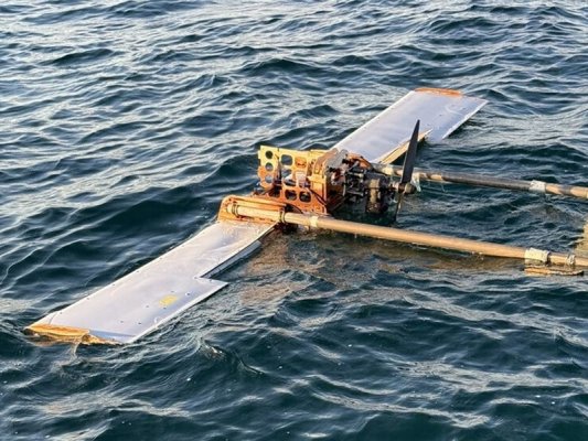 Kaliakra Burnu Açıklarında Denizde Drone Bulundu