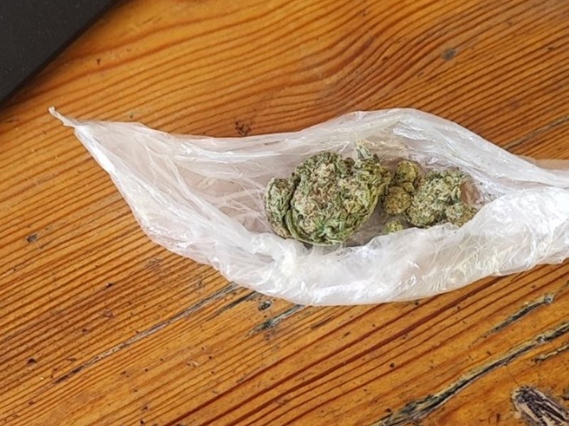 Părvomay'da marihuana ile yakalanan adam hasta çocuk endişesini gerekçe gösterdi