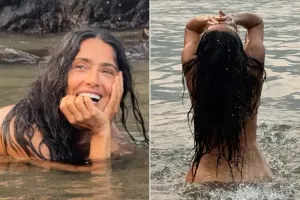 Salma Hayek 60. Yaşında Cesur Pozlarıyla Sosyal Medyayı Salladı
