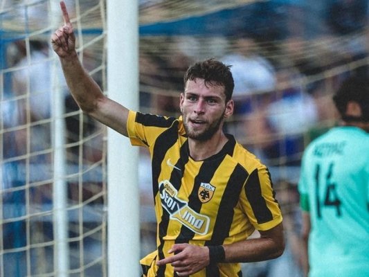 Martin Georgiev, Levski'nin Belalı Rakibi AEK Formasıyla İlk Golünü Attı