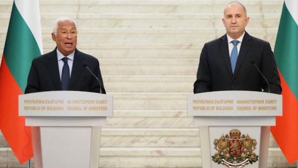 Antonio Costa'dan Rumen Radev'e: Bulgaristan, AB'nin Enerji Güvenliğinde Kilit Rol Oynayabilir