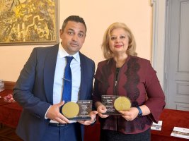Etropole Belediye Başkanı Altın Ödül Aldı
