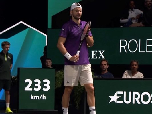 Genç litvan Saint Tropez'de başlangıçta Grigor Dimitrov'u eledi