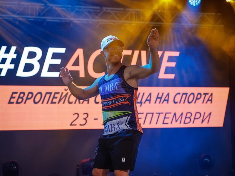 NDK önünde #BeActive köyü ve spor gecesinde onlarca spor dalı ve çok hareket