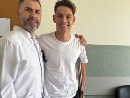 Siyah-beyazlıların futbolcusu Aleksandr taburcu edildi, ameliyat başarılı geçti