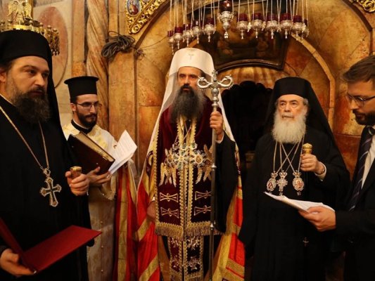 Bulgarya Patriği Daniil'in Kudüs Patriklik ziyareti başladı