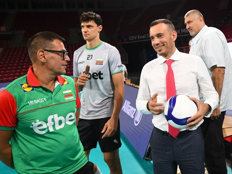 Vasil Terziev: Sofya yeniden Eurovoley'e ev sahipliği için başvuracak
