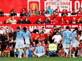 10 kişiyle City, Old Trafford'da United'ı 1:0 yendi