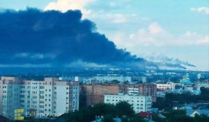 Rusya ve Ukrayna üzerinde gökyüzünde tırmanış. Petrol rafinerisine saldırılar ve onlarca hedef