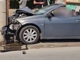 Sürücü Hisarya'da yan çarpışma sonrası hayatını kaybetti