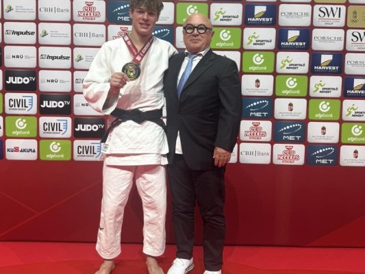 Judoda Macaristan Grand Prix'te altın: Boyan Yotov ilk büyük şampiyonluğunu kazandı