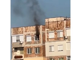 Plovdiv'de apartmanda yangın çıktı, 4 ekip müdahale etti