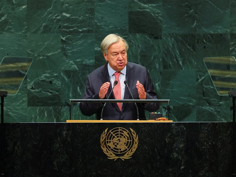 Antonio Guterres: Çatlaklar kanyonlara dönüştü