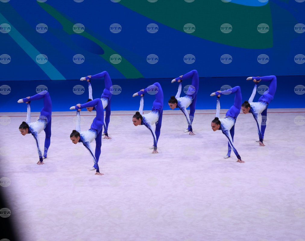 Samokov'da estetik grup jimnastiği Avrupa Şampiyonası'na 23 ülkeden yaklaşık 1500 sporcu katılıyor