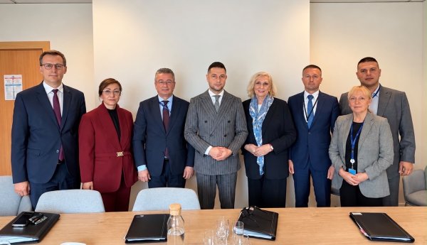 Bulgaristan'daki DPS heyeti Brüksel'de ECR grubuyla görüştü