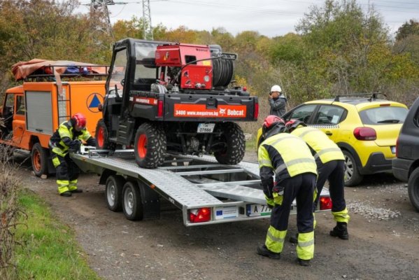 Burgas'ta orman yangını tatbikatı yapıldı