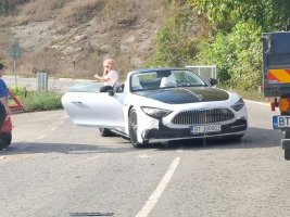 Elena yakınında özel plakalı Maybach kazası sosyal medyayı alevlendirdi