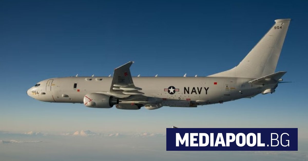 ABD'nin Poseidon uçağı 31 Ekim'de Bulgaristan münhasır ekonomik bölgesinde devriye yaptı