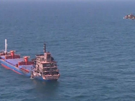Askerî inceleme sonrası Eible gemisinde drone kalıntısı bulunamadı