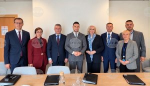 Brüksel'de Hak ve Özgürlükler Hareketi heyeti ECR Grubu liderliğiyle görüştü
