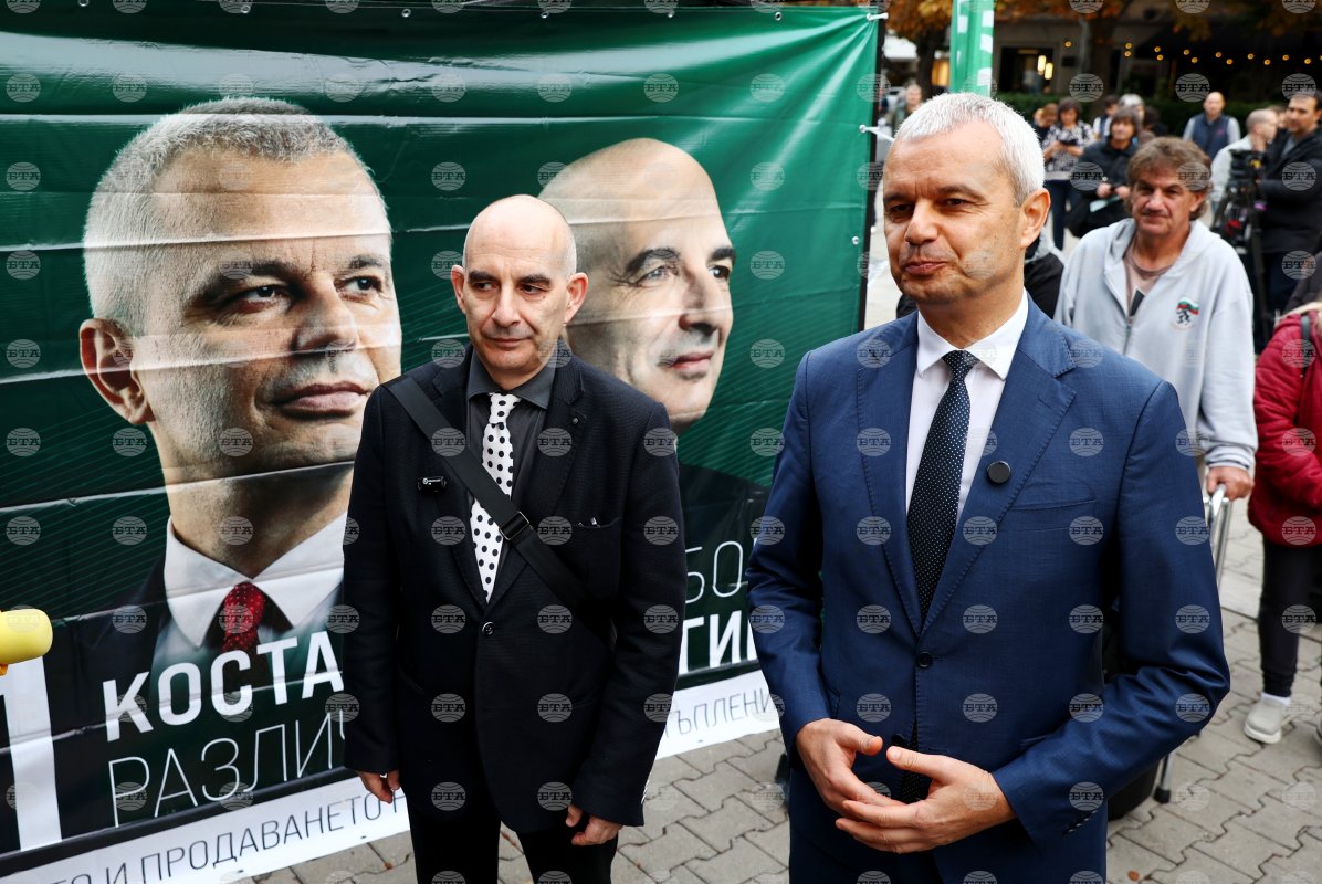 Cumhurbaşkanı adayı Kostadinov: Devlet başkanı herkesle konuşabilmeli