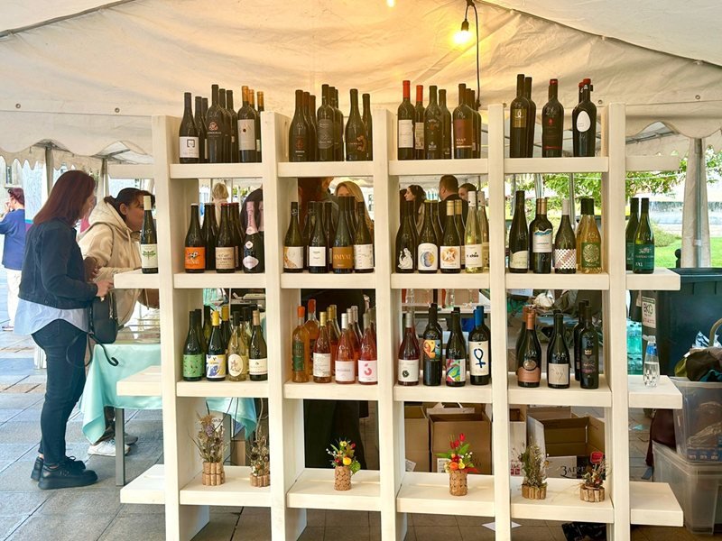 Rusçuk'ta ikinci Urban Wine Fest şaraplı sonbahara start verdi