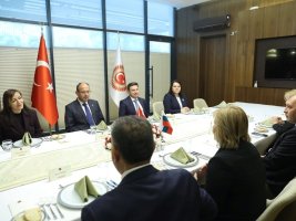 DPS heyeti Ankara'da AK Parti'li Mustafa Yavuz ile meclisler arası iş birliğini ele aldı