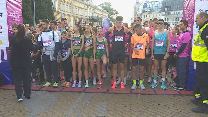 Sofya Maratonu'nda rekor katılım: 12 binden fazla sporcu start aldı