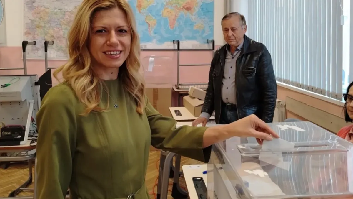 Ulusal Meclis Başkanı Mihaela Docova oy kullandı: Deneyim, devletçilik ve tutarlılık