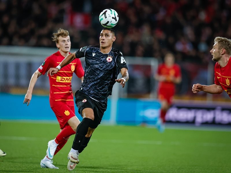 CSKA Sofya, Konferans Ligi'nde Nordşeland karşısında 8. dakikada 1-0 öne geçti