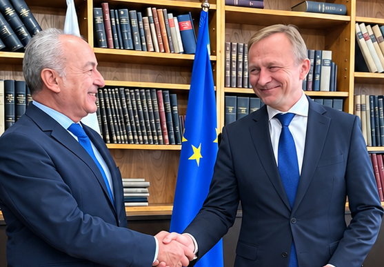 Bulgaristan Başbakan Yardımcısı Galab Donev, AB bütçe komiseri Piotr Serafin ile Sofya'da görüştü